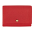 Mulberry Small Tree French Purse, &pound;100, Accessories, Red, Leather, Front view